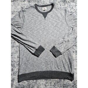 AG Adriano Goldschmied Sweatshirt Mens Heather Grey Large Lightweight Crew Neck
